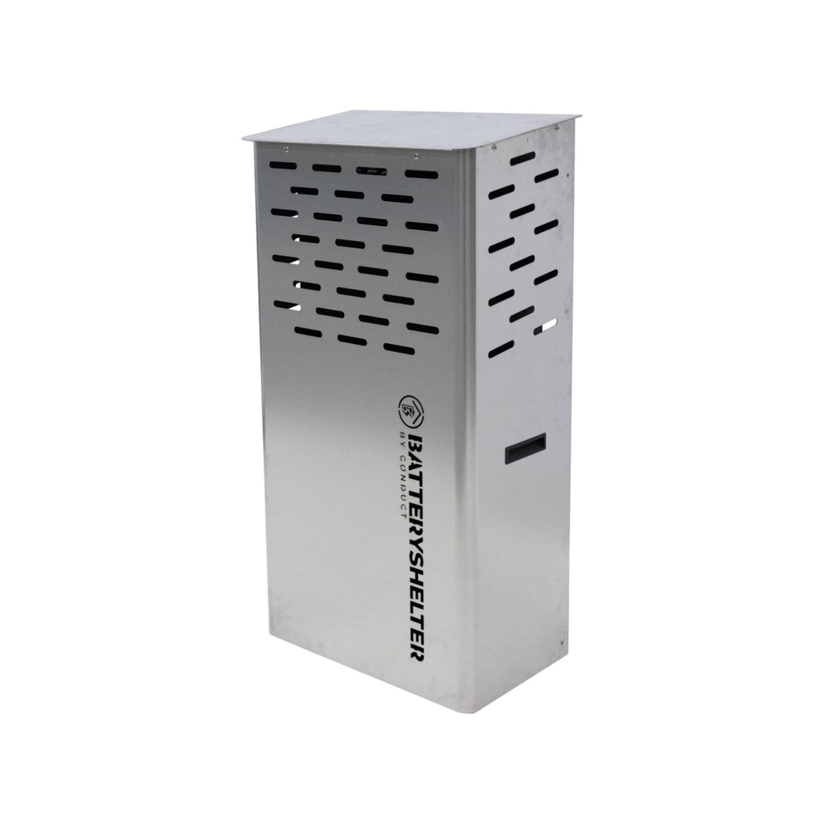 Batteryshelter Medium – Blank staal