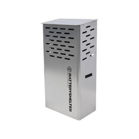 Batteryshelter Medium – Blank staal