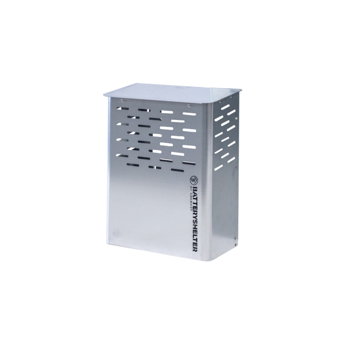 Batteryshelter Small – Blank staal