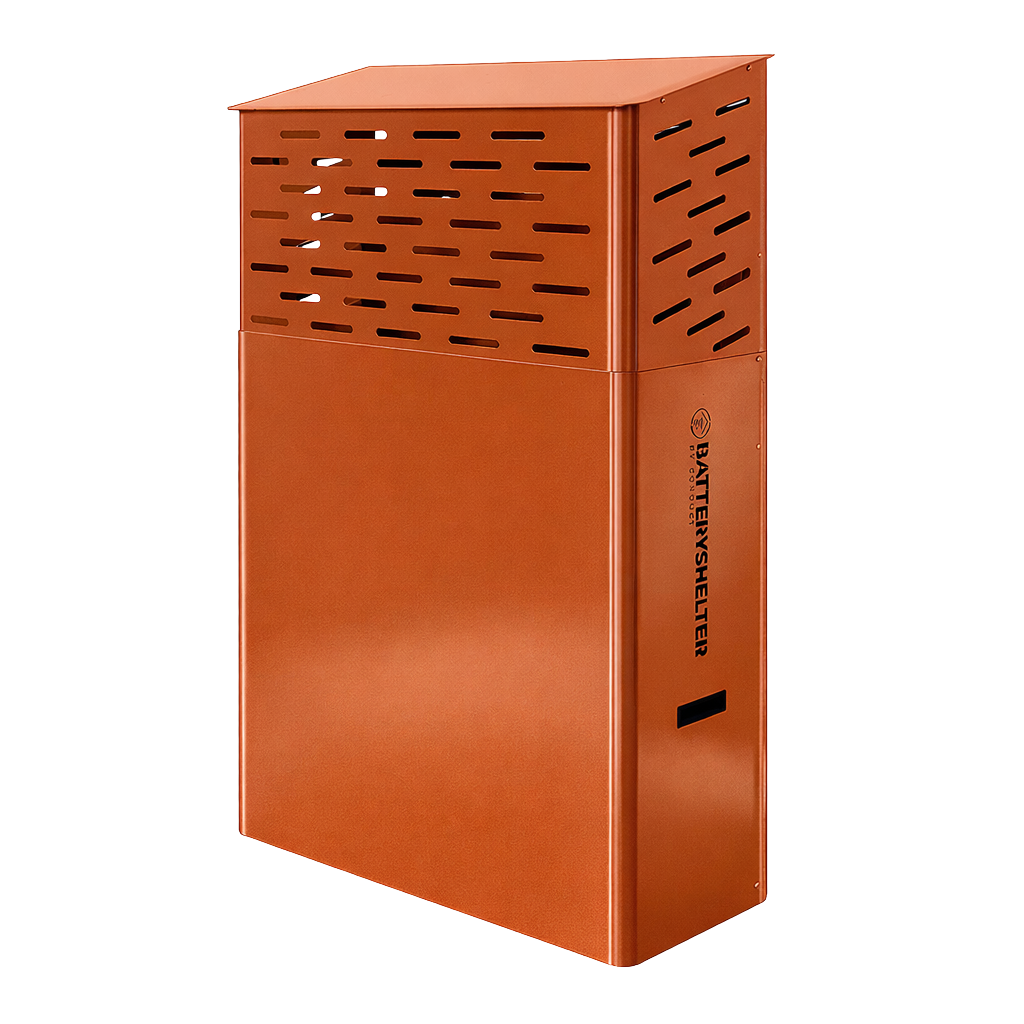 Batteryshelter Large – Koperbruin