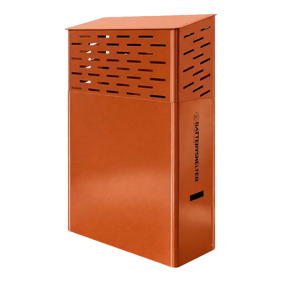 Batteryshelter Large – Koperbruin