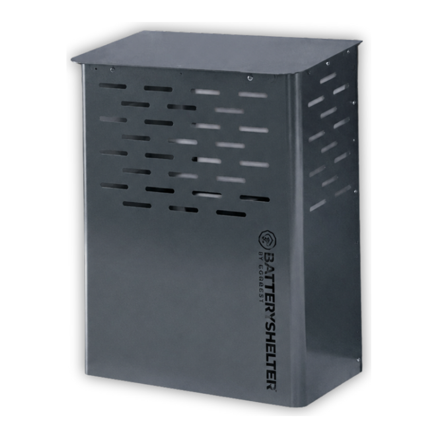 Batteryshelter Small – Antracietgrijs