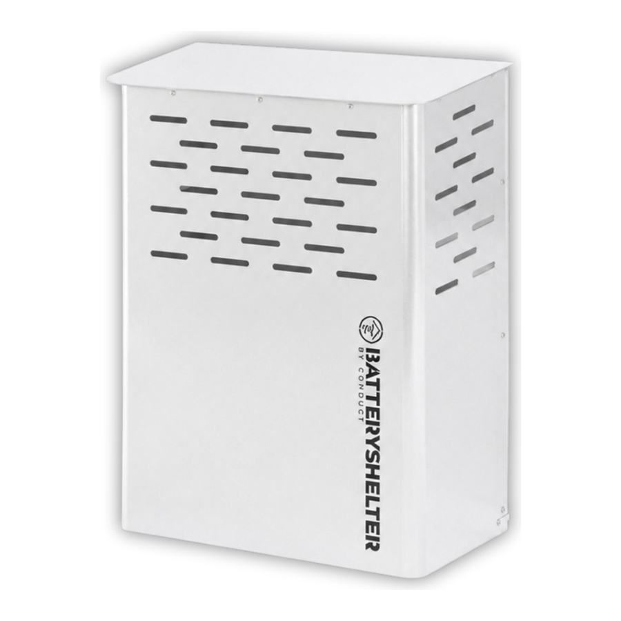 Batteryshelter Small – Verkeerswit